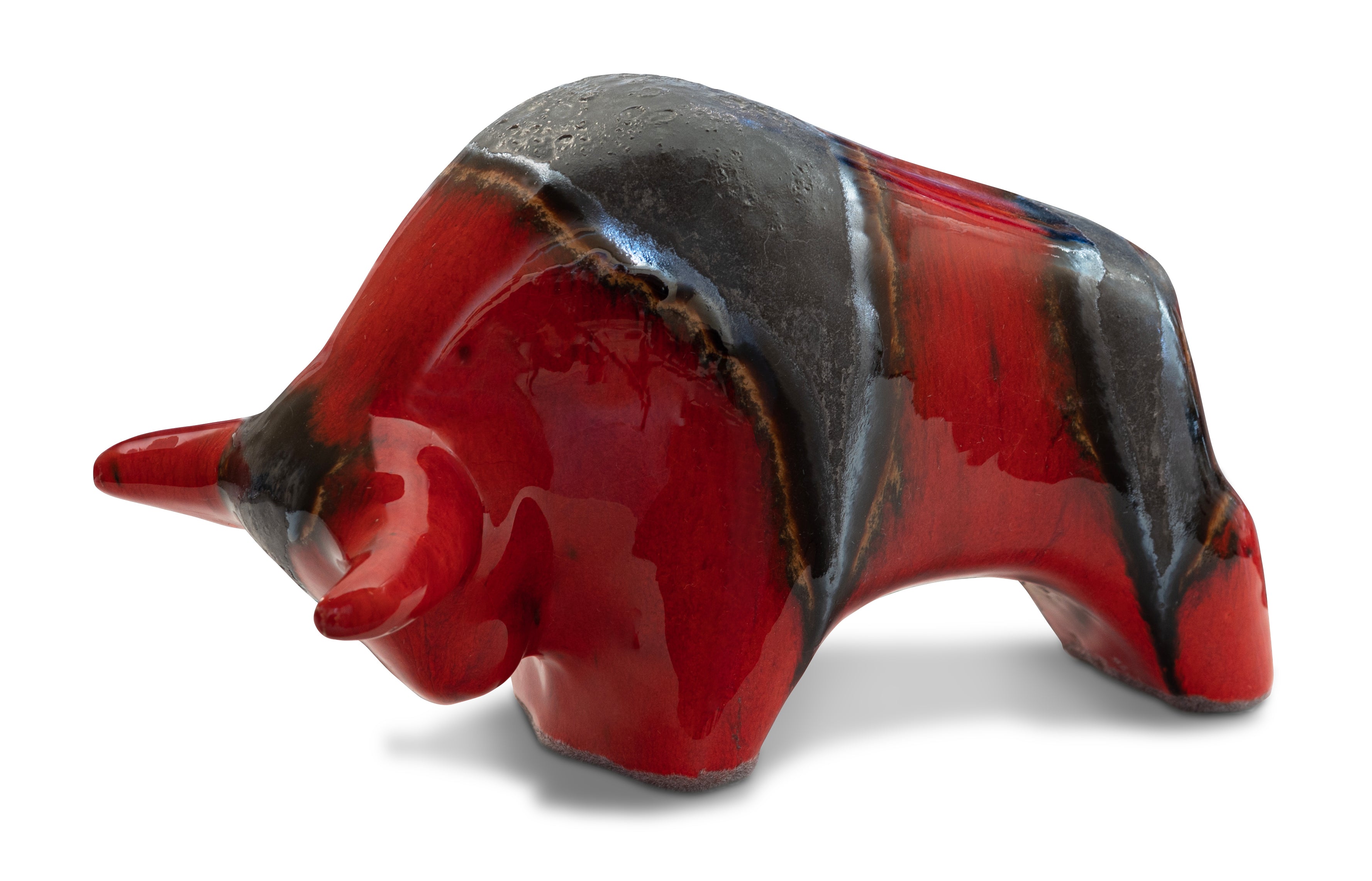 Bull 1010: Glaze Red / Lava – Otto Keramik